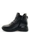 Women's Leather Lace-Up Boots 2313091K - Black - 36 - 4