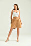 Long Mink Women's Shorts - Basic Fabric - 8