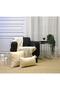 Cream Colored 2-Piece Double Sided Tasseled Throw Pillow Cover Set - 5