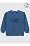 Two Embroidered Sweatshirts for Ages 2-5 - Blue for Ages 3-4