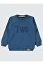 Two Embroidered Sweatshirts for Ages 2-5 - Blue for Ages 3-4 - 4