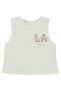 2-5 Years Girl's Ecru T-Shirt