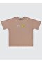 Show Time Printed 10-13 Years Old T-Shirt - Brown - 2