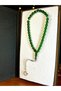 Rod Amber Rosary GREEN COLOR CAPSULE CUT - 2