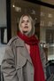 Women's Thessaloniki Knitwear Scarf Red 22Wk271 - 3