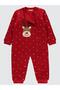 Unisex Dotted Star Embroidered Sleeping Bag for Ages 6-9 - Red 6-7 Years - 4
