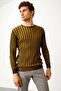 Men's Black Standard Crew Neck Knitwear - 6