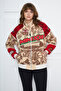 Unisex Oversize Limited Edition Batik Washed Motosport Zippered Bomber Jacket - 3