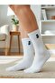 Cat Embroidered Tennis Sports Socks