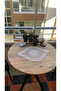 Placemat Runner Set Presentation Corded Embroidered Modern American Service Set 6-Person Set - 8