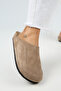 Lina Women's Genuine Leather Flat Sabo Slippers - 3