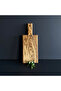 Olive Wood Rectangular Handle Cutting Board Medium
