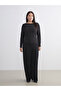 Lcw Everyday Black Boat Neck Stone-Embellished Blouse - 6