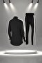 Plus Size Women's Black New Supra Combed Cotton Breathable Bottom Comfortable Sweatpants Walking Suit (4Xl-10Xl) - 4