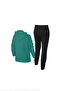 Girl's Water Green Casual Athlete Tracksuit Set 104cm-176cm Front Pocket Stripe - 4
