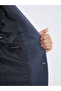 Navy Blue Slim Fit Men's Suit Jacket - 4