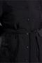 Plus Size Quilted Trench Coat 10927 - 4