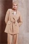 Brochette Detail Pants Suit 30444 - 2