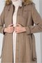 HOODED BELTED MANTO 90342 - 4
