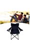 Folding Camping Chair Black - 4