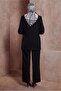 CROSSED COLLAR TRIPLE PANT SET 30438 - 3