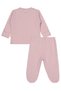 Set of Organic Cotton 0-6 Month Baby Pajamas - Pink - 2