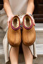 Lily Tan Suede Daily Comfortable Sole Sabo Women's House Slippers & Shoes