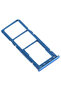 Samsung Galaxy A20 Compatible Sim Card Tray Drawer Apparatus Compatible with Sm-A205F - Blue - 2