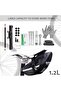 Universal Car Rear Headrest Tablet Holder,360 Adjustable,Anti-Slip Silicone Strap - 5
