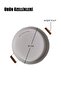 51 Cm Red 37 Cm White 2 Piece Metal Round Tray Presentation Tray Tea Coffee Tray - 6