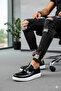 High Quality Slide Model Faux Leather Lace-Up Casual Comfortable Classic Shoes - 5