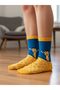 Savana Giraffe Design Socket Socks
