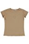 Heart Printed 2-5 Years Old T-Shirt - Beige 2-3 Years Old