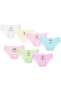 007 Girl's Multi-Colored 7-Pack Printed Panties V21 - 5