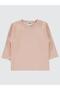 Sweatshirt with Sleeve End Detail for 6-18 Months - Powder