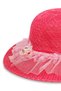 Civil Girls 6-9 Years Old Girls' Mercerized Hat - Fusya - 3