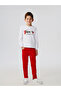 Esvab • Modern & Distinctive Zero Roba Collar Printed Long Sleeve Boys' T-Shirt - 3