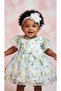 Daisy Patterned Girl's Dress - 4