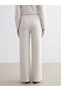 Two Mt Shop Quality Lcw Modest Beige Thessaloniki Plain Standard & Regular Women's Sweatpants - 4