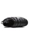 Black Logo Detailed Camping Slippers - 5