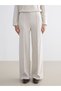 Two Mt Shop Quality Lcw Modest Beige Thessaloniki Plain Standard & Regular Women's Sweatpants - 2