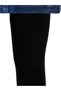 Girl's Basic Plain Terry Pantyhose |   Towel |   School Nursery and Daily Use - Black