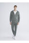 Hooded Long Sleeve Men's Zippered Sweatshirt - 2