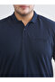 Rmz Gi̇yi̇m Farkiyla Devrik Roba Yaka Pique Men's T-Shirt - 4