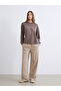 Crew Neck Printed Oversize Women's Sweatshirt - 2