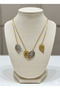 2-Piece Magnetic Heart Necklace as a Lover and Friendship Gift, for Special Occasions