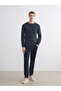 Özmarka New Season Crew Neck Long Sleeve Patterned Men's Knitwear Sweater - 2