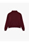 Long Sleeve Stand Collar Viscose Blend Half Zip Knitwear Sweater - 4
