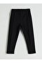 Girls' Basic Leggings with Elastic Waistband (W5)