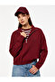 Long Sleeve Stand Collar Viscose Blend Half Zip Knitwear Sweater - 2